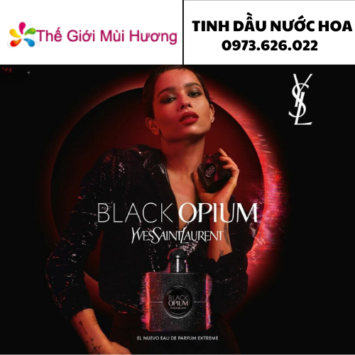 Tinh dầu nước hoa YSL Black Opium Extreme - Thế Giới Mùi Hương